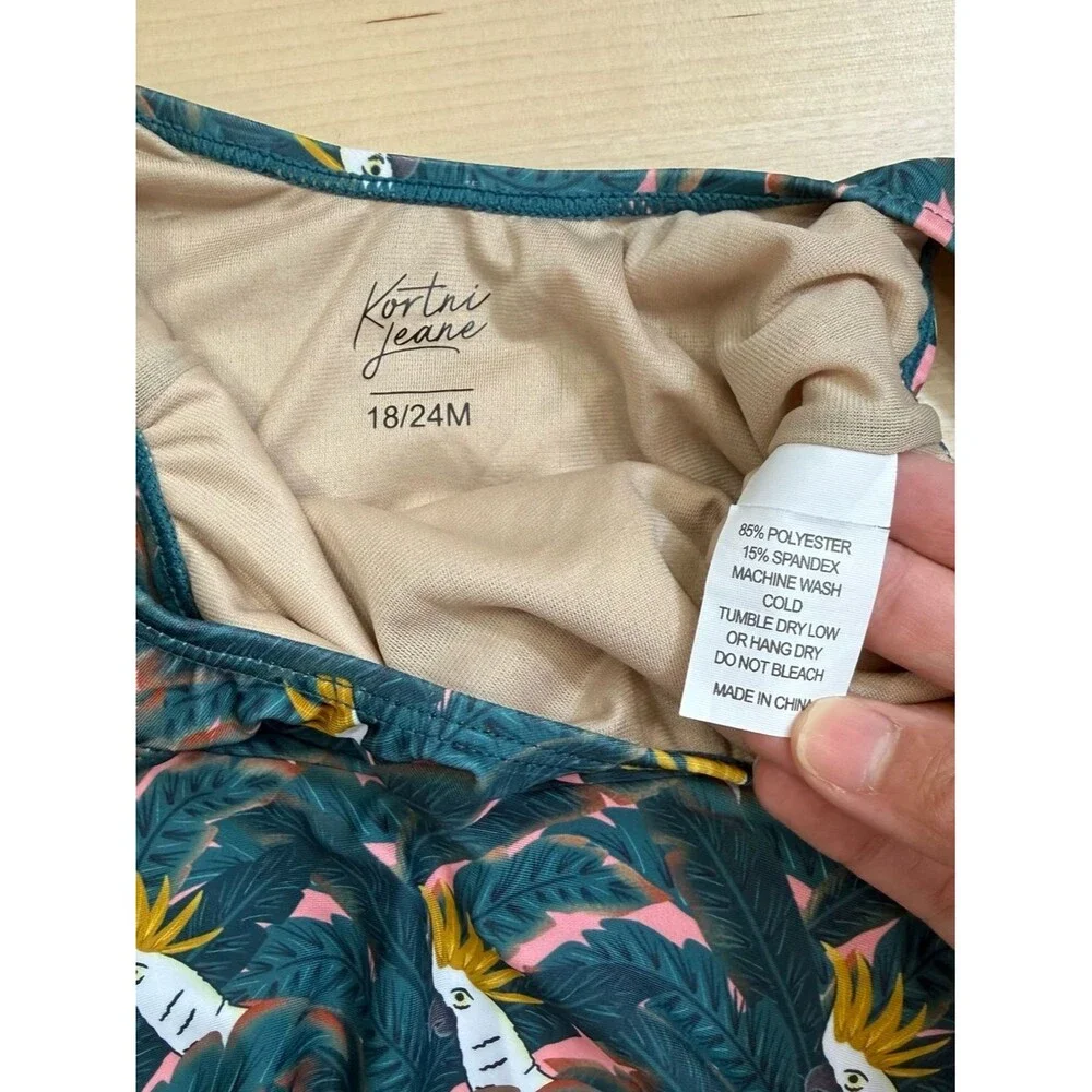 Kortni Jeane Baby Girl One Piece Swimsuit Size 18/24 Months